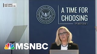 Liz Cheney Delivers Searing Rebuke Of 'Dangerous And Irrational' Trump During Speech