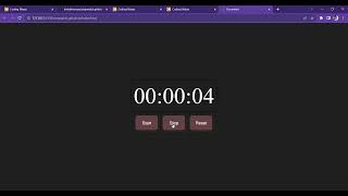 Coding Ninjas Front End Skill Test (STOPWATCH)