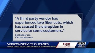 Widespread network outage reported in Georgia, South Carolina