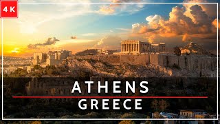 Athens 4K (UHD) - Athens Greece 4K - Athens 4K Video - Cinematic Travel Video