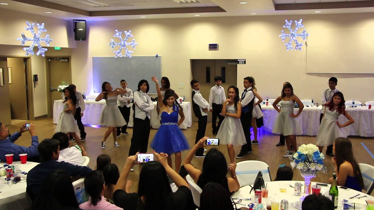 Quinceanera Surprise Dance - YouTube