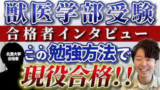 【獣医受験】現役合格者インタビュー　北里大学に合格！