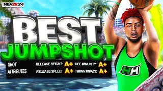 *NEW* BEST JUMPSHOTS ON NBA2K24 FOR YOUR BUILD & 3PT RATING! THESE JUMPSHOTS WILL MAKE YOU BETTER!