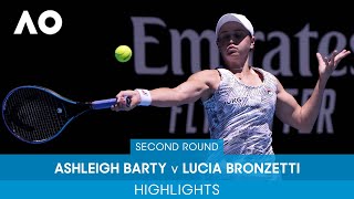 Ashleigh Barty v Lucia Bronzetti Highlights (2R) | Australian Open 2022