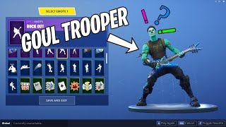 male ghoul trooper skin with dance emotes showcase fortnite battle royale - fortnite skins ghoul trooper