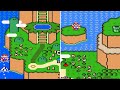 Super Mario World (SNES) - 2 Secret Levels (Rom Hack). ᴴᴰ