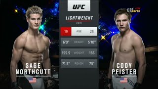 Sage Northcutt vs Cody Pfister  FULL FIGHT