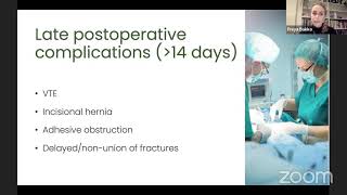 Postoperative complications