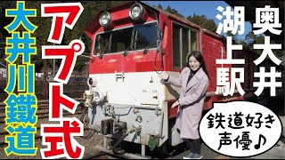 【大井川鐵道】アプト式列車乗車記録🚃奥大井湖上駅🚉