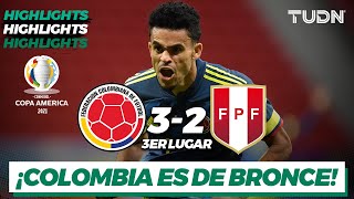 Highlights | Colombia 3-2 Perú | Copa América 2021 | 3er lugar | TUDN