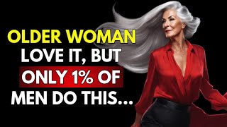 11 Psychological Facts About OLDER WOMEN that You Didn't Know | Older women psychology | Stoicism