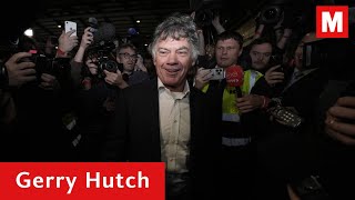 Gerry “The Monk” Hutch caused pandemonium when he appeared at the Dublin count centre