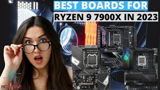 THE BEST MOTHERBOARDS FOR RYZEN 9 7900X! (TOP 3)