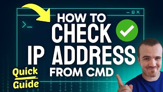 How to CHECK IP Address from CMD (Step by Step)