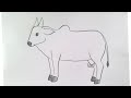 how to draw cow drawing easy step by step@aaravdrawingcreative1112