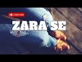 Zara sa || romantic lofi song || slowed reverb