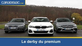 BMW Série 3 vs Audi A4 vs Mercedes Classe C : le derby du premium