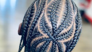 Men Braids ll Man Bun Braids ll Braids on 4A, 4B Hair ll Men Hairstyle ll Braided Hairstyles