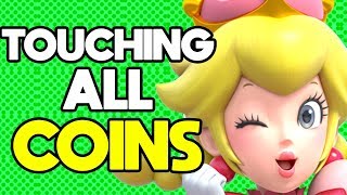 Is it Possible to Beat New Super Mario Bros U Deluxe While Touching Every Coin?