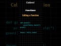 Python Functions & Arguments – Define, Call, and Pass Data Easily