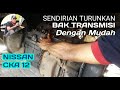 TURUNKAN BAK TRANSMISI / PERSNELENG TRUK NISSAN SENDIRIAN