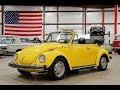 1978 Volkswagen Beetle Convertible Yellow