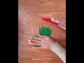 Can you use yarn to make feathers || Macrame leaf/feather making