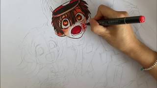 Hand Drawing あいだいろ 地縛少年花子くん