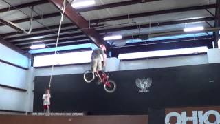 Lookback into the foam pit at Ohio Dreams