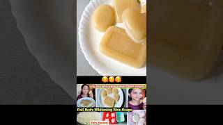 natural best instant skin whitening rice soap / homemade natural skin whitening soap in Telugu