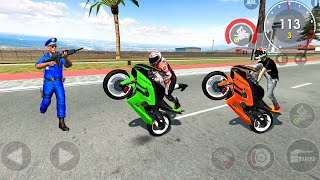 Extreme Motorbikes green Motorcycle stunt Bike #1 ► Motocross Racing best Bike Android ios Gameplay