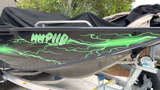 Quintrex 510 Hornet - Monster Marine Products Boat Wrap