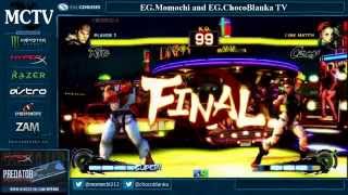 【MCTV】EG.Momochi(Ryu) vs Kindevu(Cammy) 【USF4】