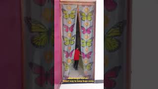 M\u0026D Magic Curtain - Butterfly design