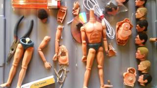 vintage ACTION MAN leg \u0026 head restoration Slideshow