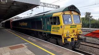 Class 66533 ~ Freightliner - At Speed ~ Nuneaton ~ 04.08.2020