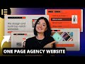 ONE PAGE AGENCY WEBSITE - Elementor Wordpress Tutorial Flex Container