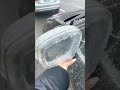 car turned into an ice sculpture in minutes