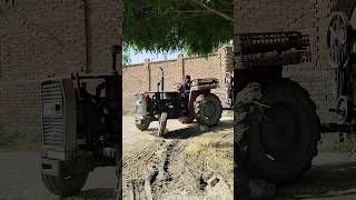 How to Move Tractor Tyre With Thresher #ytshorts #viral #shorts #mixchannel