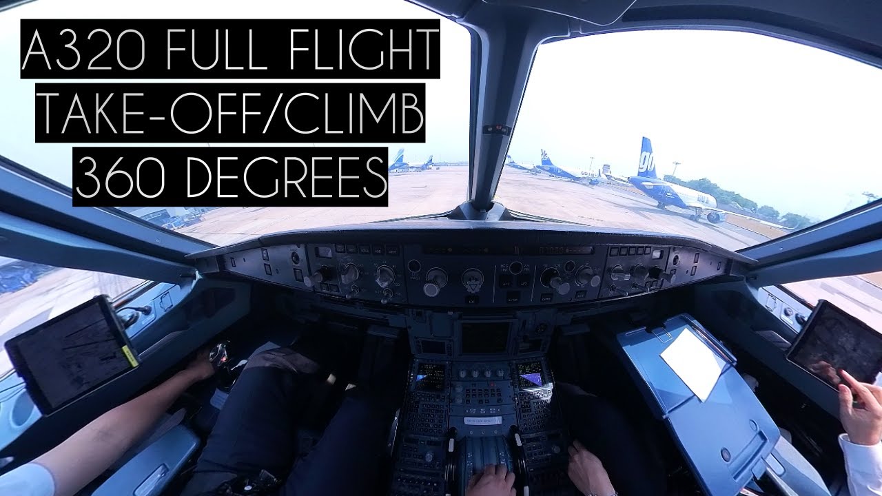 Pilot S View During Take Off Youtube