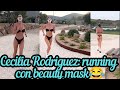 IGNAZIO MOSER a CECILIA RODRIGUEZ: Ma almeno per correre potevi toglierti la maschera!!