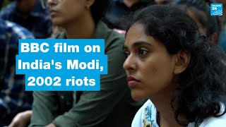 Indian students watch banned BBC documentary critical of PM Modi • FRANCE 24 English