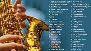 Beautiful Romantic Saxophone Love Songs Instrumental -The Very Best Of Sax, Piano, Guitar Love Songs