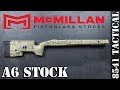 McMillan A6 Fiberglass Rifle Stock Unboxing Preview