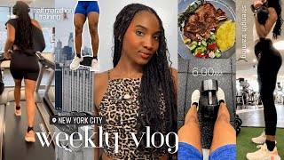 Thirties Diaries Ep 1: NYC Life, Half Marathon Training, Workouts, Healthy Meals \u0026 Early Mornings...