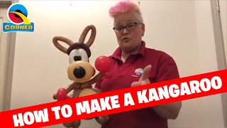 How to make a Twisted Balloon Kangaroo with Nifty Nicole Greg - Q Corner Special