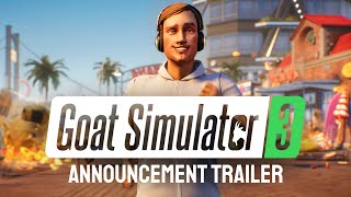 『Goat Simulator 3』アナウンストレーラー