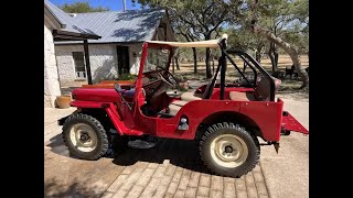 1949 Jeep Willys CJ-3A