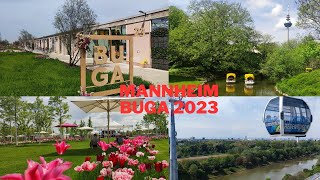 Mannheim Buga 2023 - Bundesgartenschau Highlights Tipps Seilbahn Gondoletta Luisenpark Spinelli