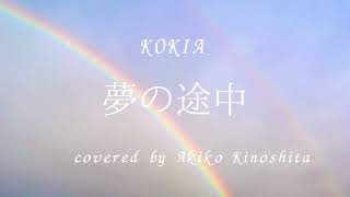 夢を持ち続けて生きるって素晴らしいこと✨あなたの夢を諦めないでね💖KOKIA♡夢の途中【cover/Akiko♡Kinoshita】